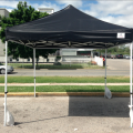 10x10 Black Canopy Rental North York Toronto Scarborough Ajax