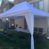 10x15 Canopy Tent with Pole Drapes Rental Stoufville