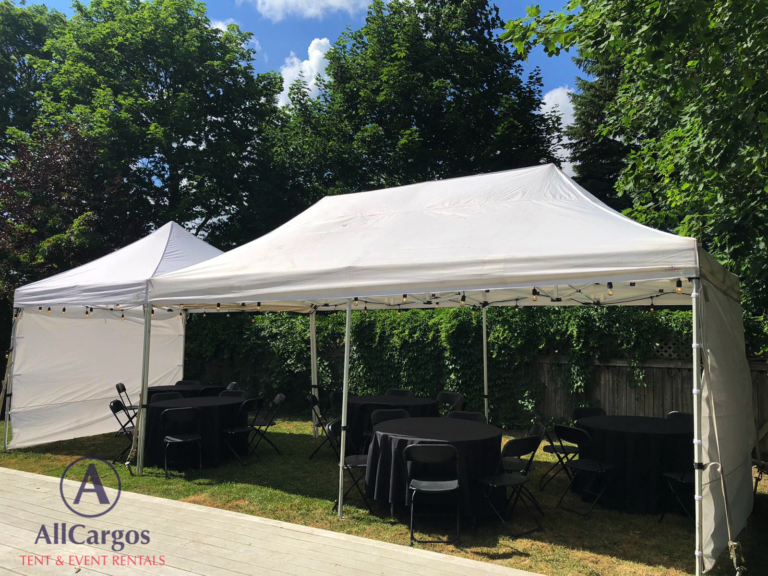 Pop-Up Canopy Rental Packages - AER Tent & Event Rentals Inc