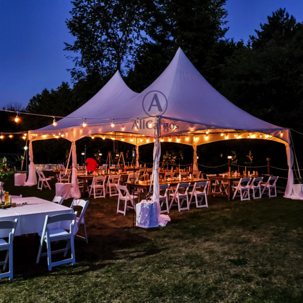 Vintage String Lights - AER Tent & Event Rentals Inc