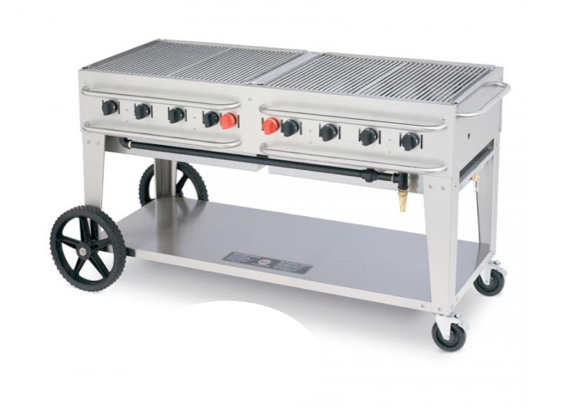 2 x 5 Commercial Propane BBQ Grill - AllCargos Tent ...