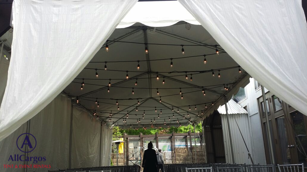 Berkeley FieldHouse Tent Lighting 2