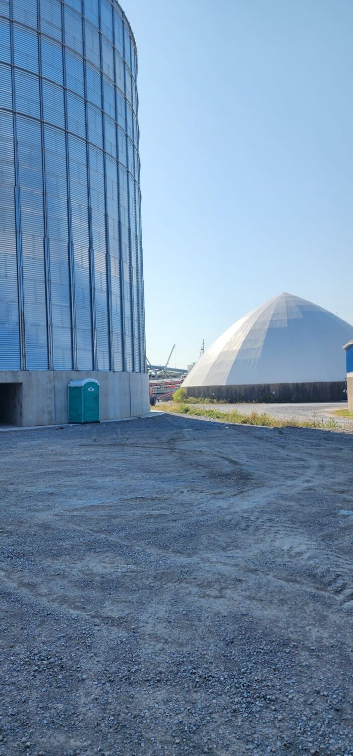 GTA Portable Toilet Rental at Construction Site in Ajax