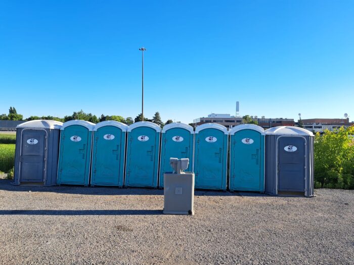 GT Portable Toilets Porta Potty Rental at Scarborough Town Centre