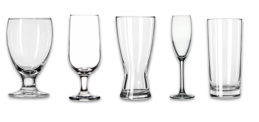 Goblet and Beer Glass
