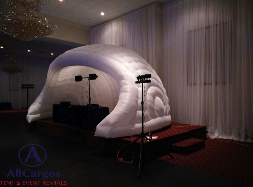 Inflatable White Dome Rental UTSM Mississauga