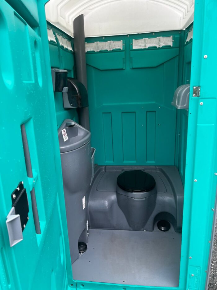 Inside a Construction Unit Portable Potty