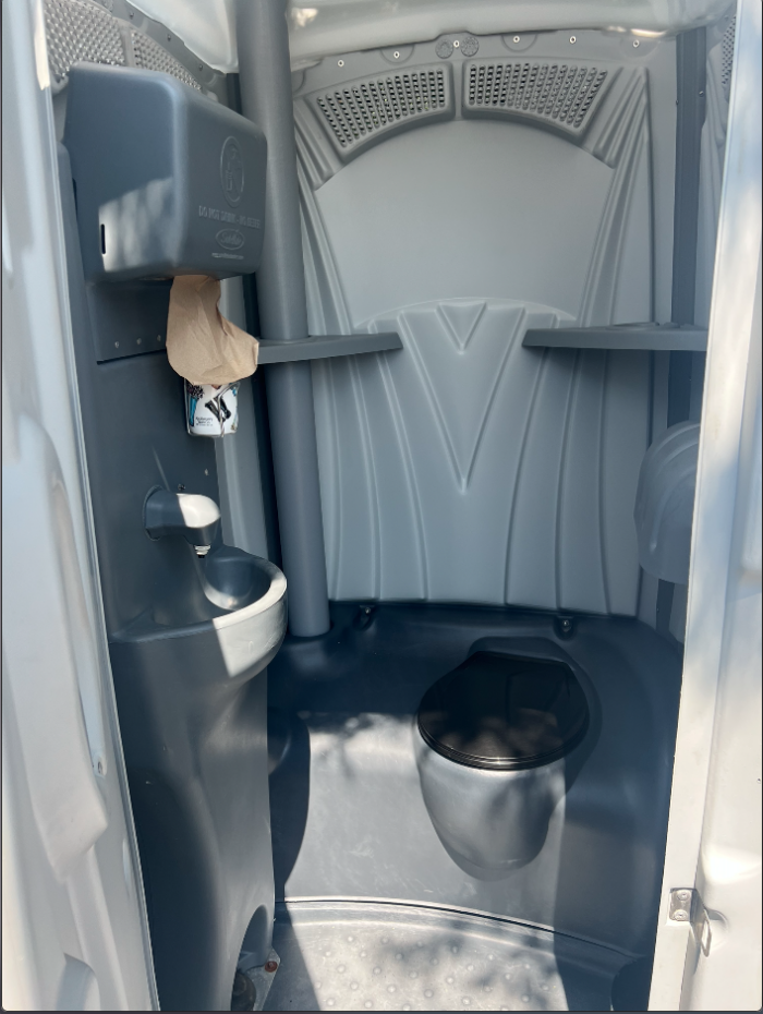 Inside a Sink Unit GTA Portable Toilet Rental