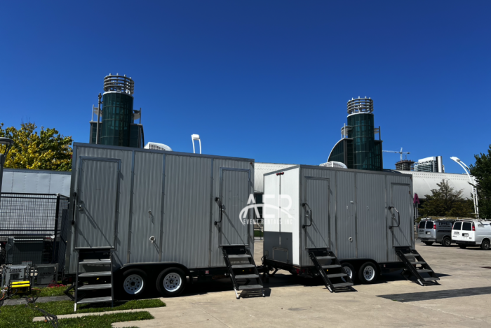 VIP Washroom Trailer Rental for Corporate and Special Events across Ontario