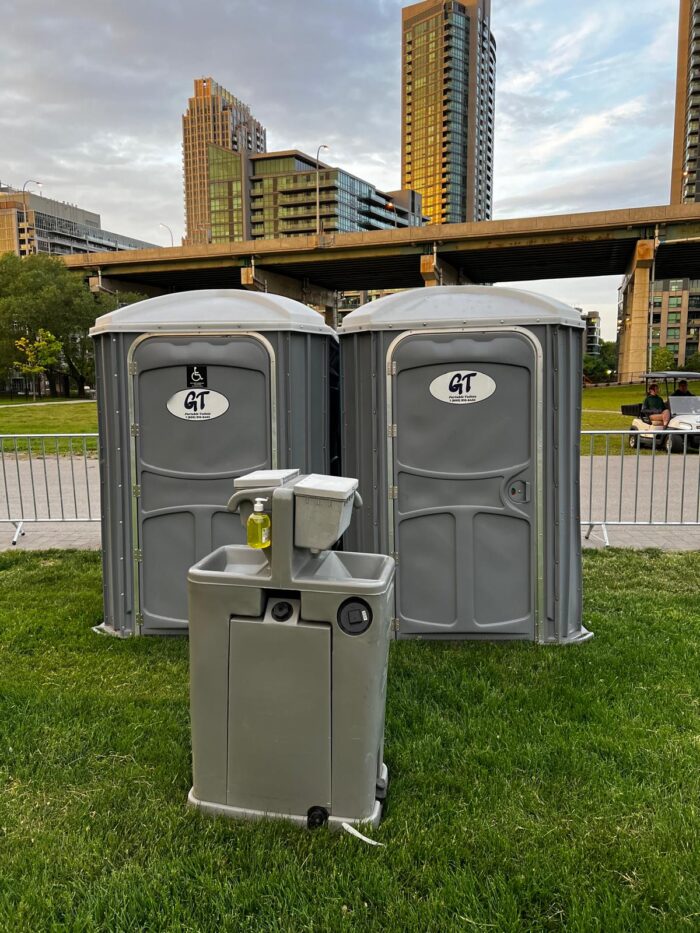 Wheelchair Porta Potties for Rent at Fort York