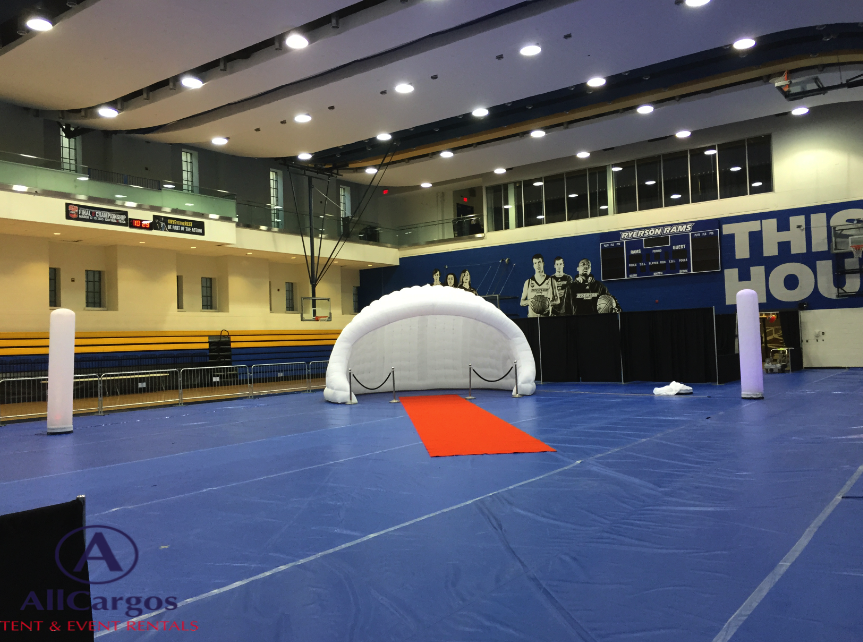 White Dome at Ryerson University MAC for CIS Tournament