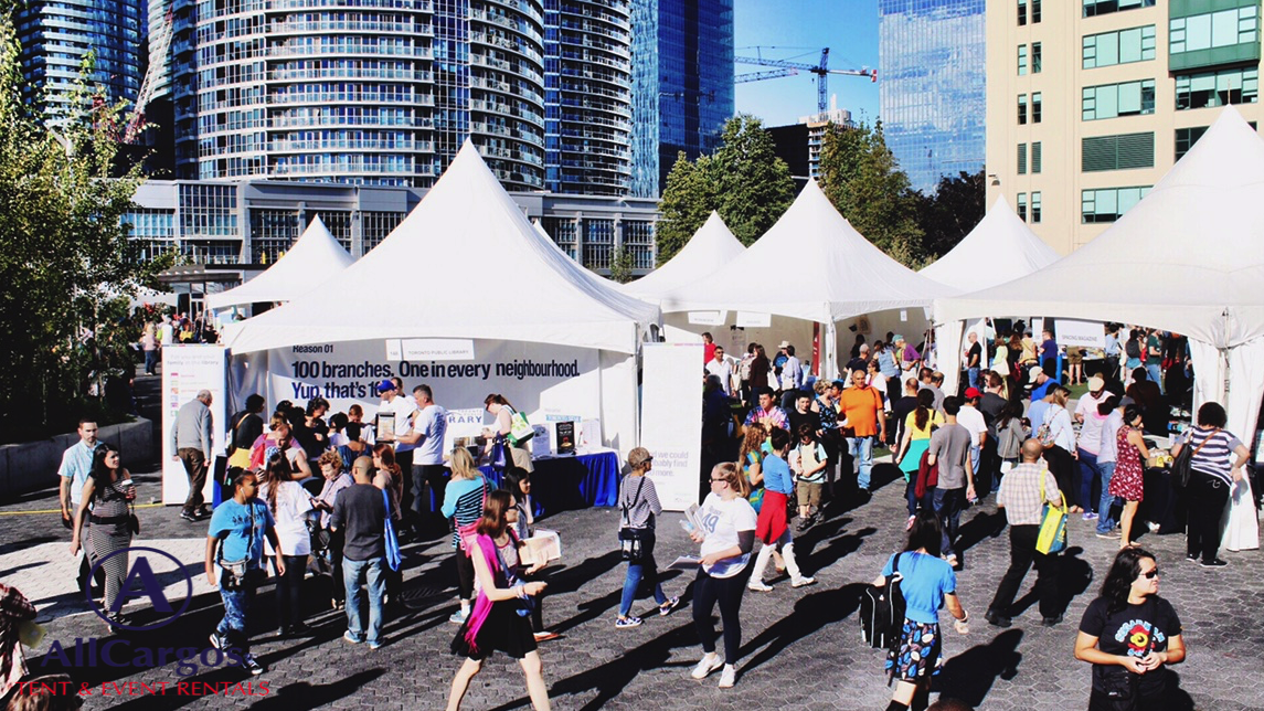 The Word on the Street Book Festival Toronto Tent Rental