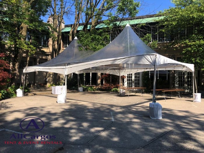 20x40 Clear Top Frame Tent