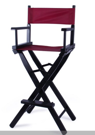 black-tall-directors-chair-with-burgundy-canvas
