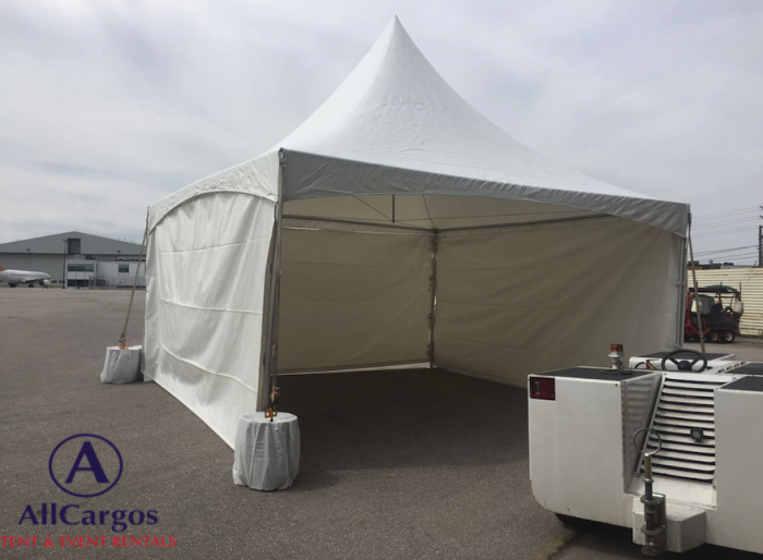 20x20 Frame Tent at 10' Height at Pearson Airport