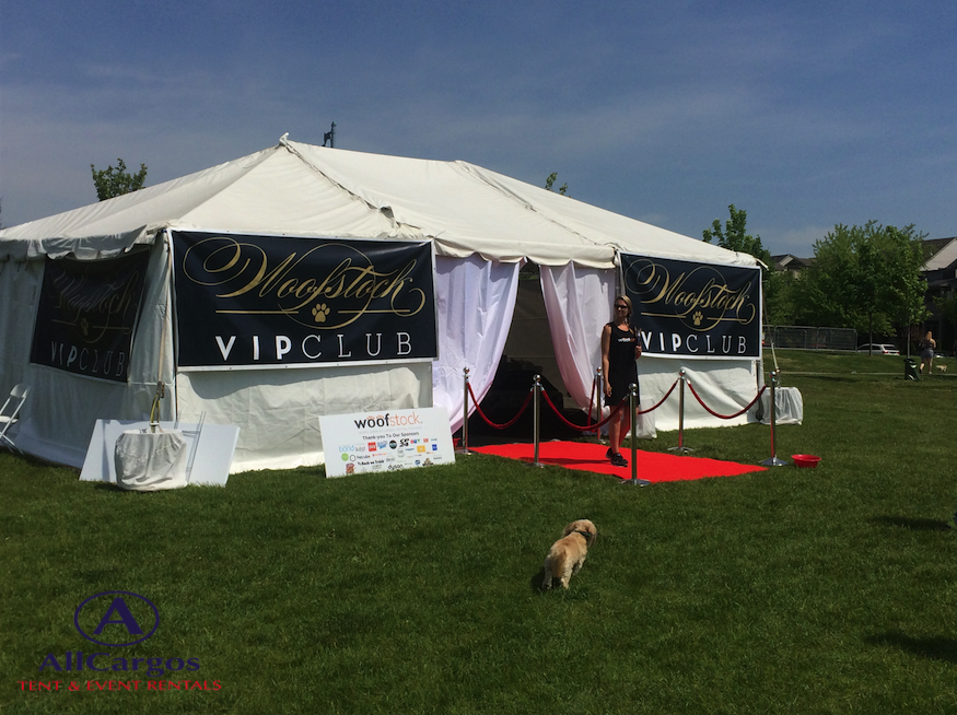 Woofstock Festival VIP Tent Rental Toronto