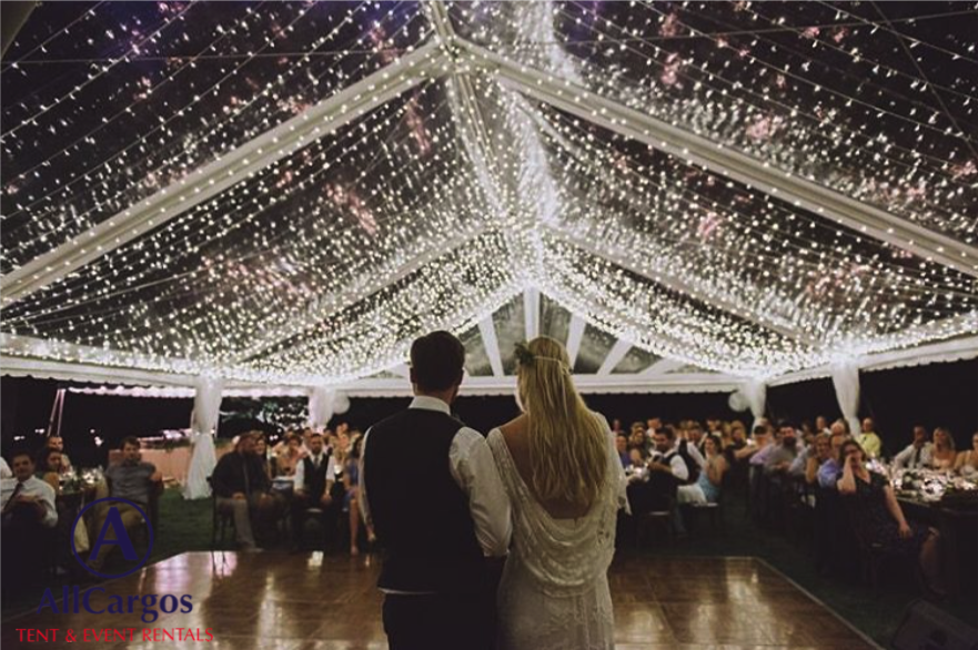 160' Wedding Twinkle Fairy Lights - AllCargos Tent & Event Rentals Inc