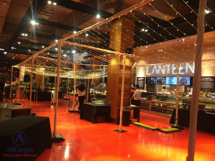 Fairy Twinkle Light Canopy Installed for Loblaws Foody Call Event
