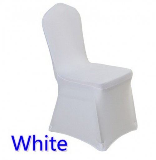 White Fitted Wedding Chair Covers Rental Toronto Mississauga Brampton Richmond Hill