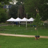 Canopy Tents and Barricade Beer Garden Rental