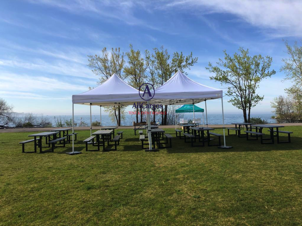 Picnic Table AER Tent & Event Rentals Inc
