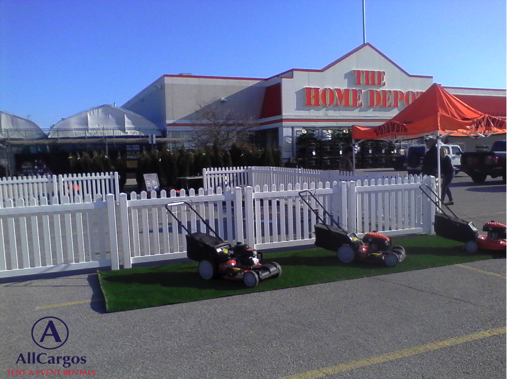 White Picket Fence Rental Home Depot Barrie