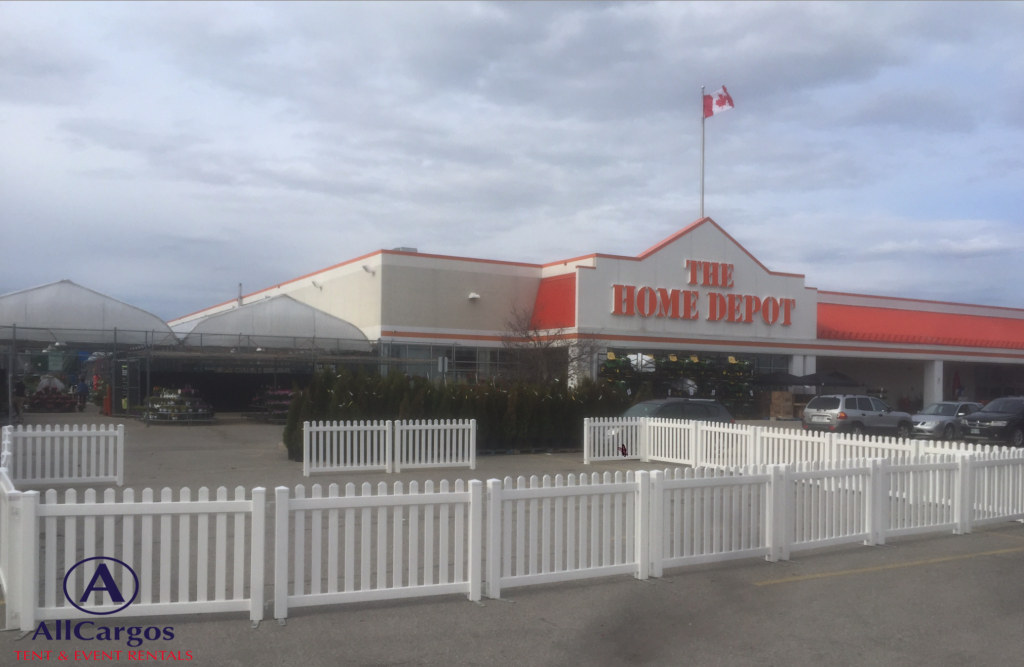White Picket Fence Rental Home Depot Barrie