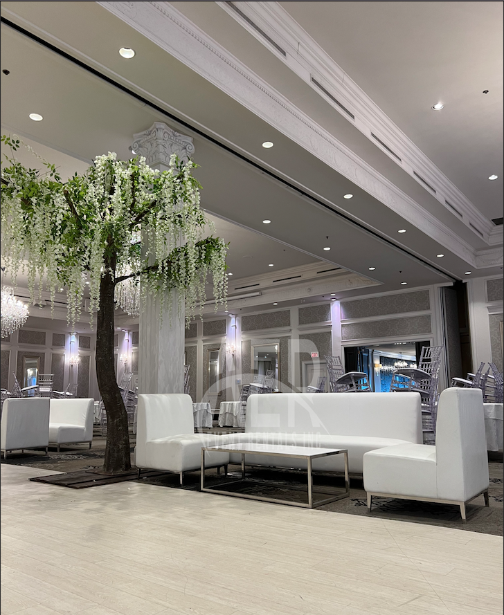 AER Wisteria Tree and Lounge Furniture Rental Toronto