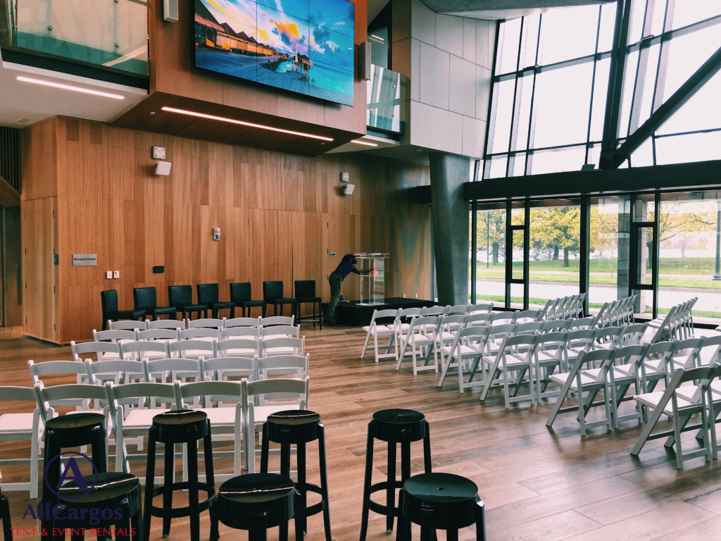 Corporate Event Setup AER Tent & Event Rentals Inc