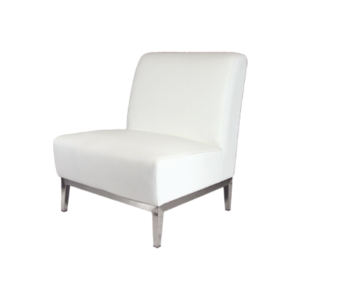 White Nova Single Seater Chair Rental Toronto