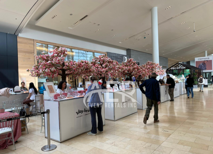 Artificial Pink Cherry Blossom Trees Rental Square One