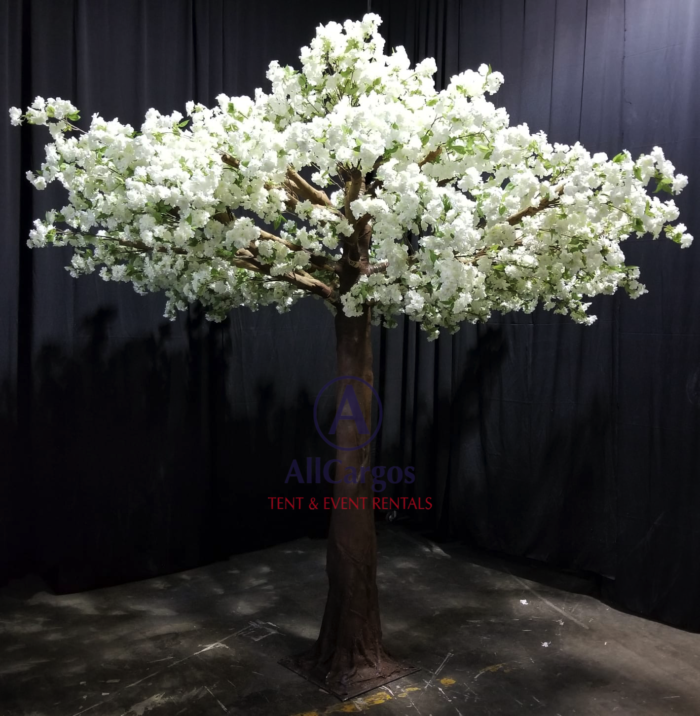 Artificial White Cherry Blossom Tree Rental Toronto