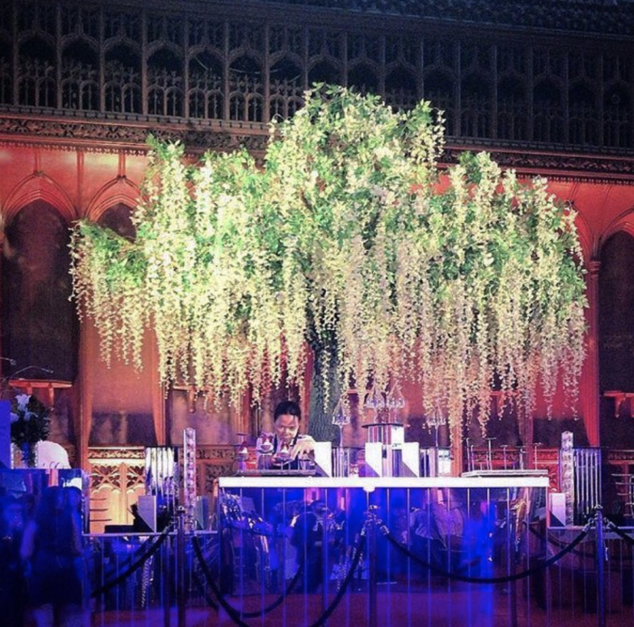 artificial wisteria tree rental toronto for weddings