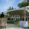 30x30 Clearspan Tent Rental for Backyard Event