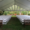 40x30 Clearspan Frame Tent Interior View