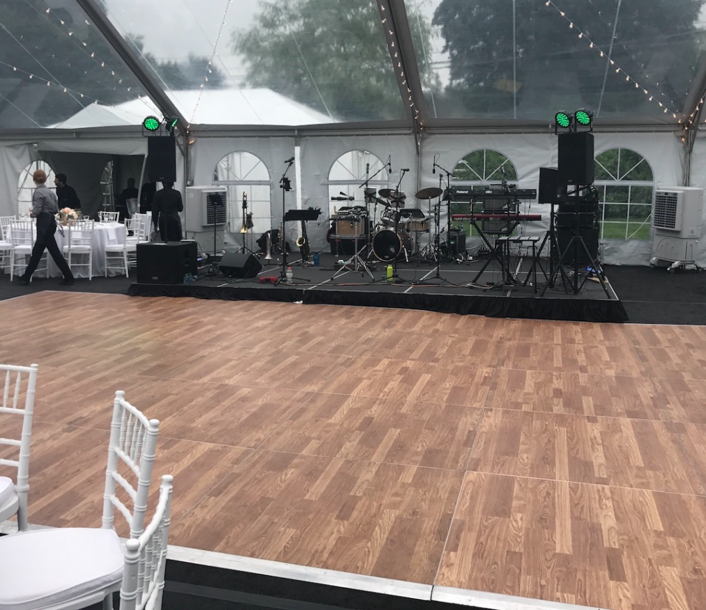 Dance Floor and Wedding Tent Rental Noble King City Toronto
