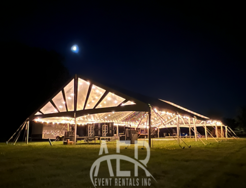 40×90 Clearspan Tent with Lighting