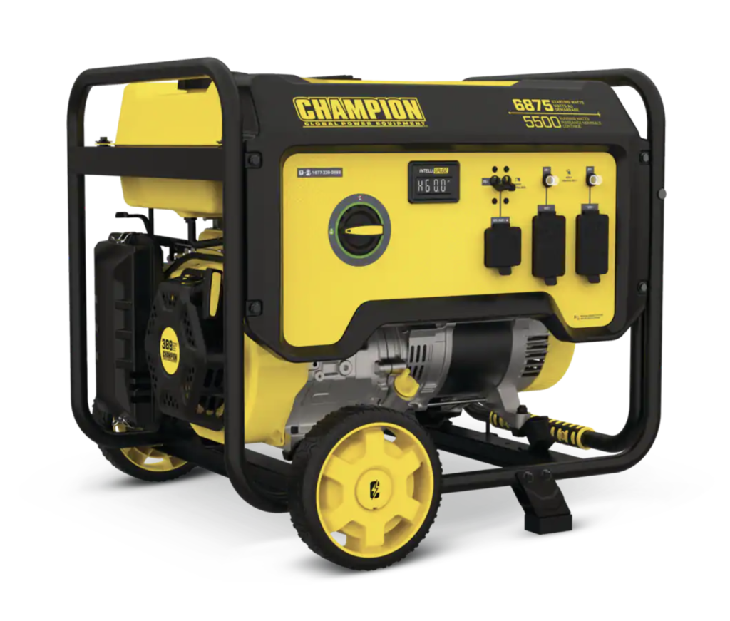6875W Portable Generator- Standard - AER Tent & Event Rentals Inc