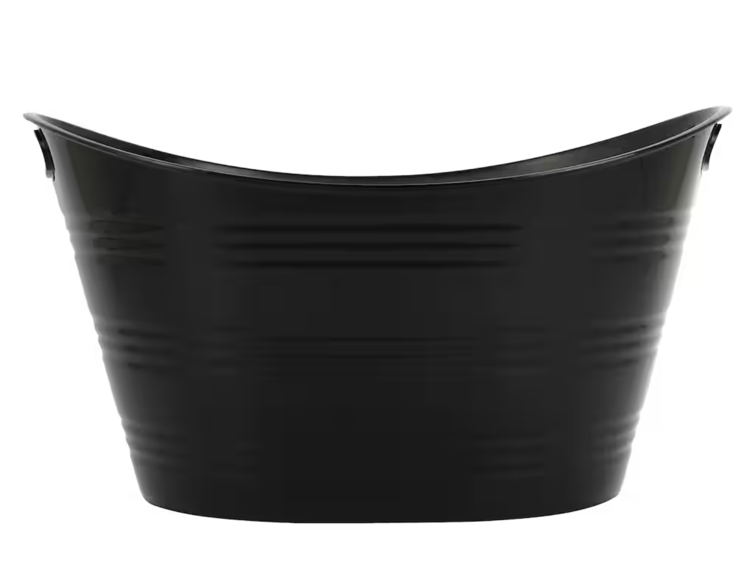 black plastic beverage tub rental